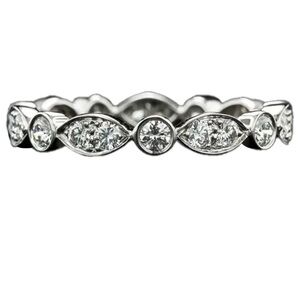 Tiffany and co platinum band